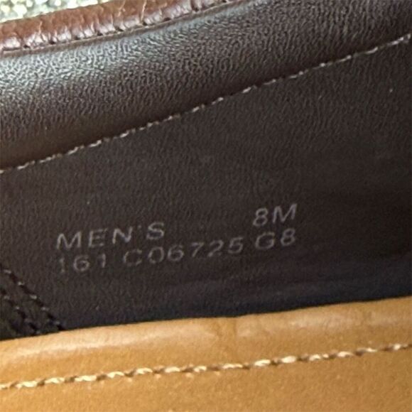 Cole Haan Men's Slip-On Loafers Brown Leather Size 8 Shoes - Picture 9 of 11